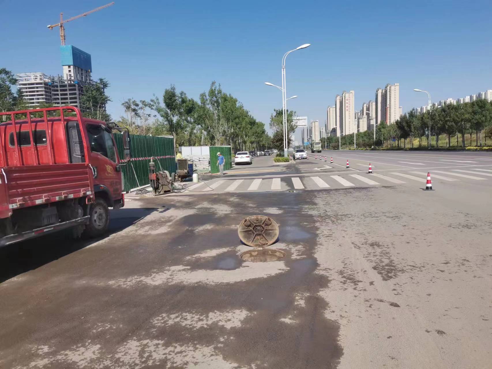 子洲路面地基沉降注浆